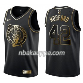 Boston Celtics Al Horford 42 Nike Musta Golden Edition Pelipaidat Swingman - Miesten